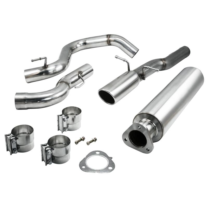 ZZP 3 inch Stainless Steel Cobalt LNF Catback Exhaust