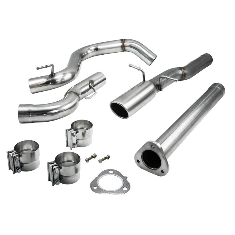ZZP 3 inch Stainless Steel Cobalt LNF Catback Exhaust