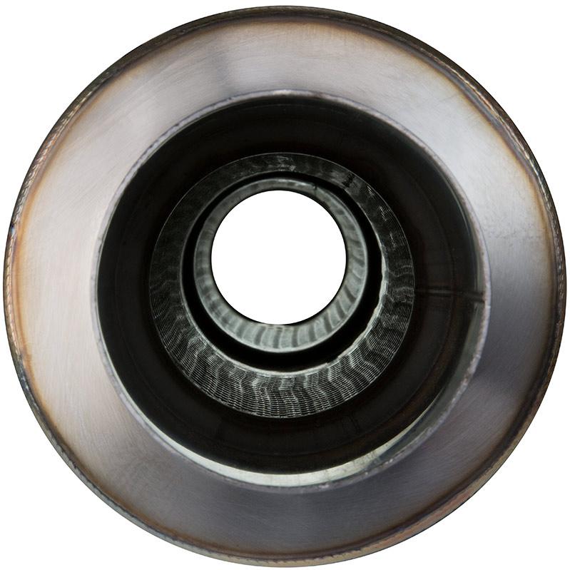 ZZP Ecotec 2.5" Stainless Resonator
