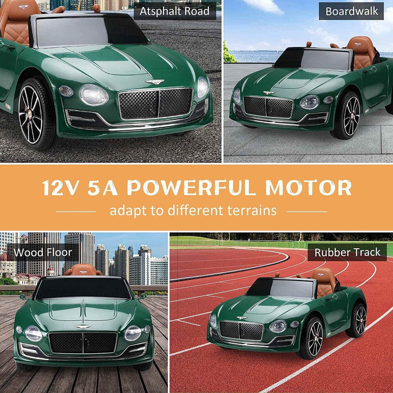 Exp 12 6V Battery Operated Toy Car Ride On with Remote Control - Kids Bentley Style