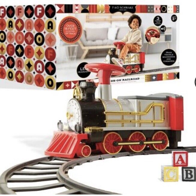 Experience the Magic of the FAO Schwarz Ride-On Train for Kids