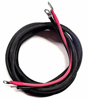 #4 GAUGE HD 9 FT YAMAHA/MERCURY OUTBOARD BOAT BATTERY CABLES U.S.A MADE ACDC WIRE AND SUPPLY