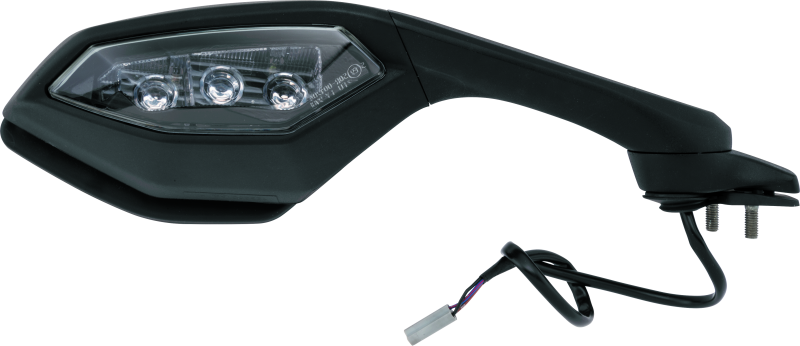 BikeMaster 15-19 Yamaha YZF-R1 15-19 Mirror Right - Black