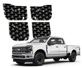 SoundSkins | 2023+ Ford Super Duty 4-Door Sound Deadening Vehicle Specific Kit | SSK-F2504DRV2 | 3 Layers (Acoustic Foam, Foil, Rubber Butyl), 30 sq ft SoundSkins Global