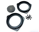 2012-2022 Land Rover 3-inch Mid-Range Speaker Adapters | CNC-Machined HDPE Ten87 Design