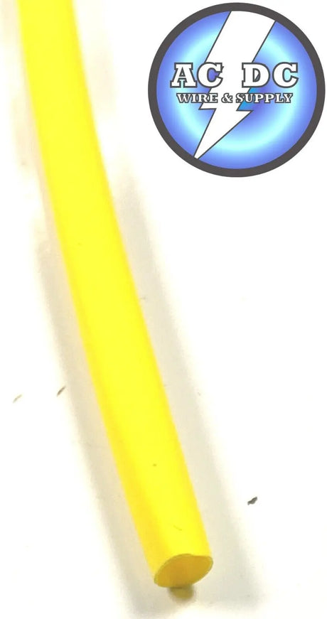1/8" ID Heat Shrink Tube 2:1 ratio wrap (4 ft) feet/to 3mm Choose color acdcwireandsupply