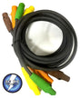 2/0 SC CABLE 4 WIRE 300 AMP 480v M/F HUBBELL SERIES 16 CAM LOCK 5' EA AC/DC WIRE AND SUPPLY