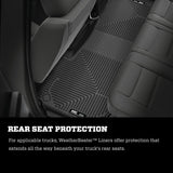 Husky Liners 19 Dodge Ram 1500 Crew Cab Weatherbeater Black Front & 2nd Seat Floor Liners