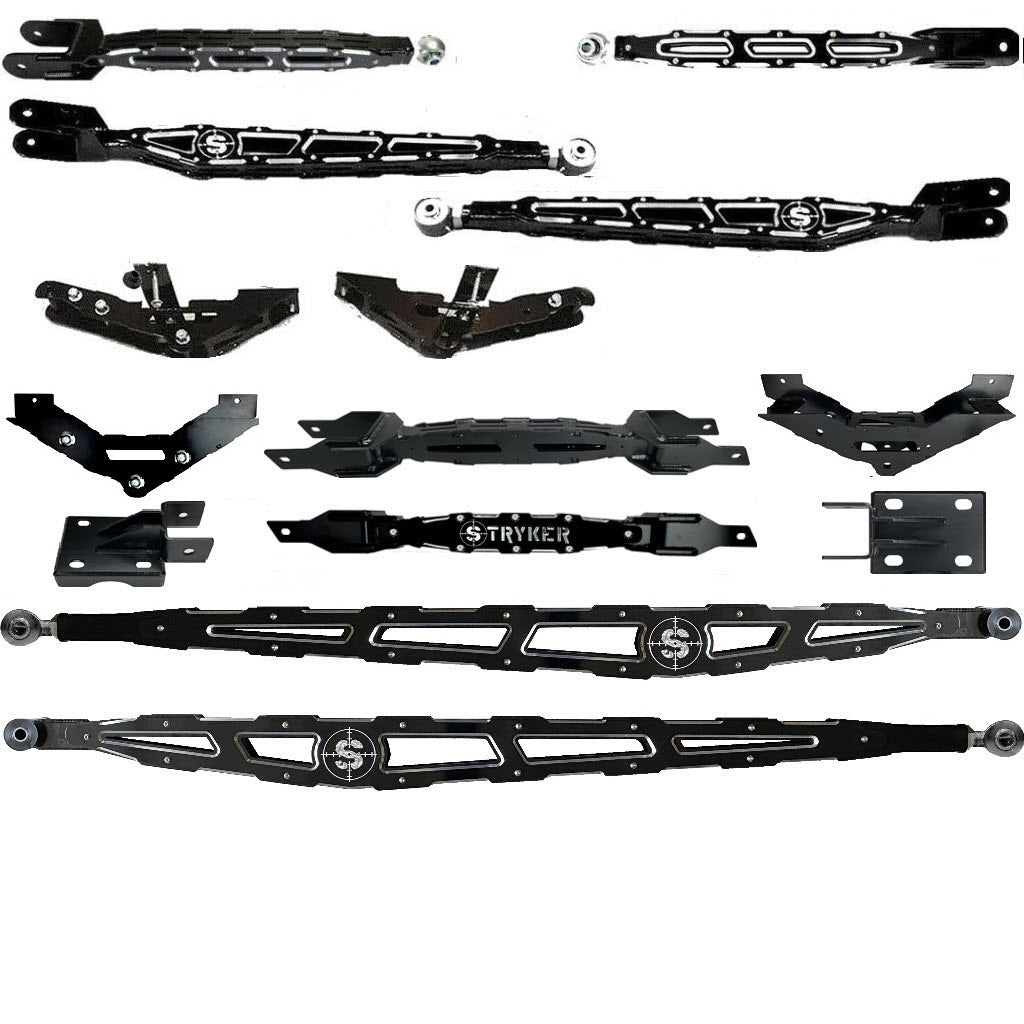10" to 14" F450 LONG ARM 4-Link Lift Upgrade for 2017-2022 Super Duty Stryker Off Road Design