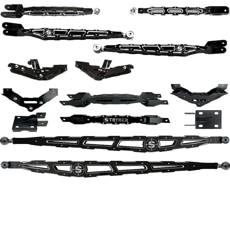 10" to 14" F250 F350 LONG ARM 4-Link Lift Upgrade for 2023 to 2026 Super Duty Stryker Off Road Design