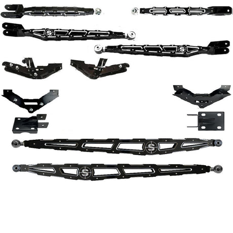 10" to 14" F250 F350 LONG ARM 4-Link Lift Upgrade for 2023 to 2026 Super Duty Stryker Off Road Design
