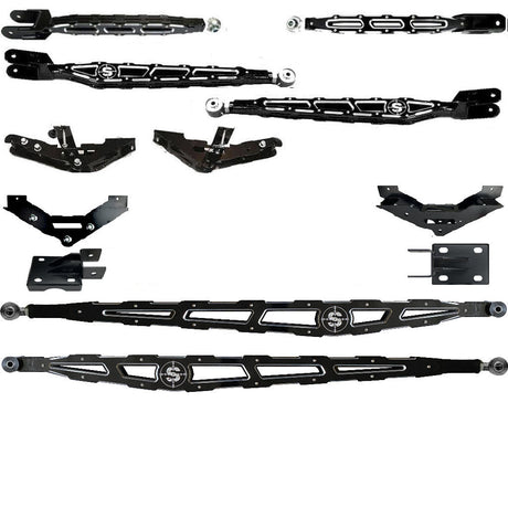 10" to 14" F450 LONG ARM 4-Link Lift Upgrade for 2017-2022 Super Duty Stryker Off Road Design