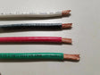 125' EA THHN THWN 6 AWG GAUGE BLACK WHITE RED GREEN STRANDED COPPER WIRE ACDC