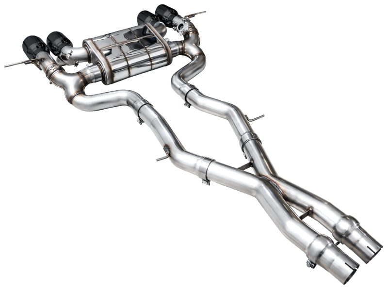 AWE Tuning 23-24 BMW G87 M2 SwitchPath Edition Exhaust - Diamond Black Tips