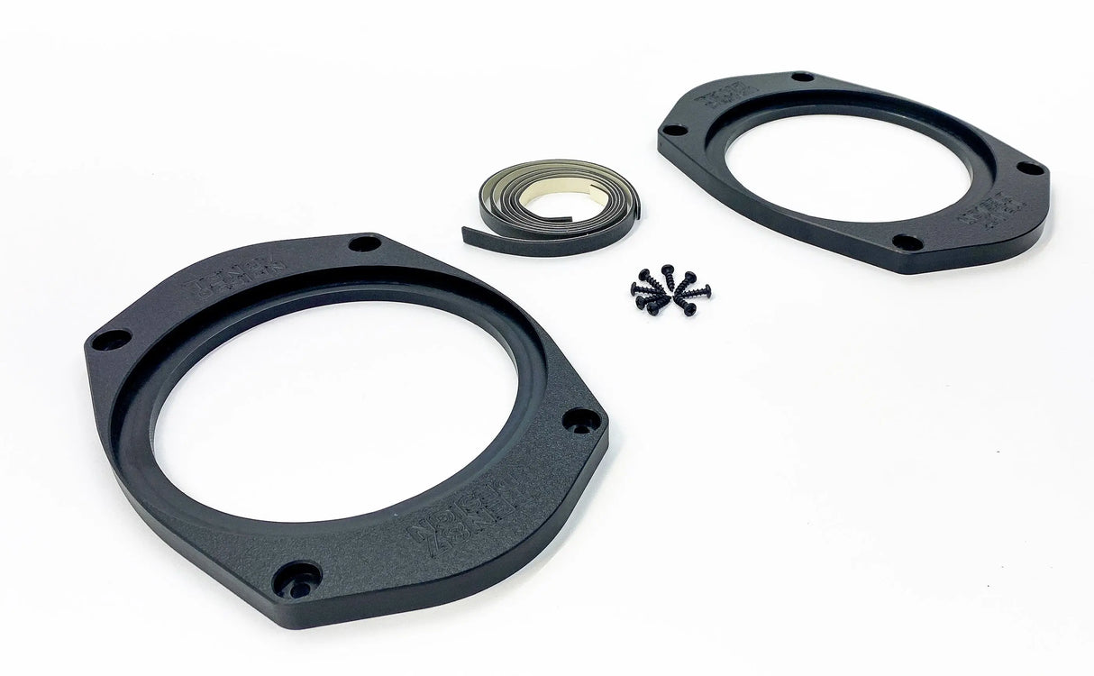 Dodge, Chrysler & Jeep 6x9 to 6.5-inch Speaker Adapters | CNC-Machined Size Converter Ten87 Design