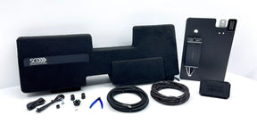 Behind-the-Seat >>> Subwoofer Plug & Play System Sounds Good Stereo