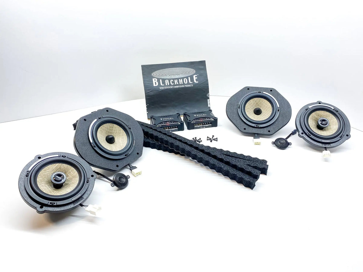 Plug & Play Focal Flax EVO 2-Way Speaker Kit Upgrade Package for 2015-2026 F-150 and 2017-2026 SuperDuty (FOR OUR PLUG & PLAY PACKAGES ONLY)