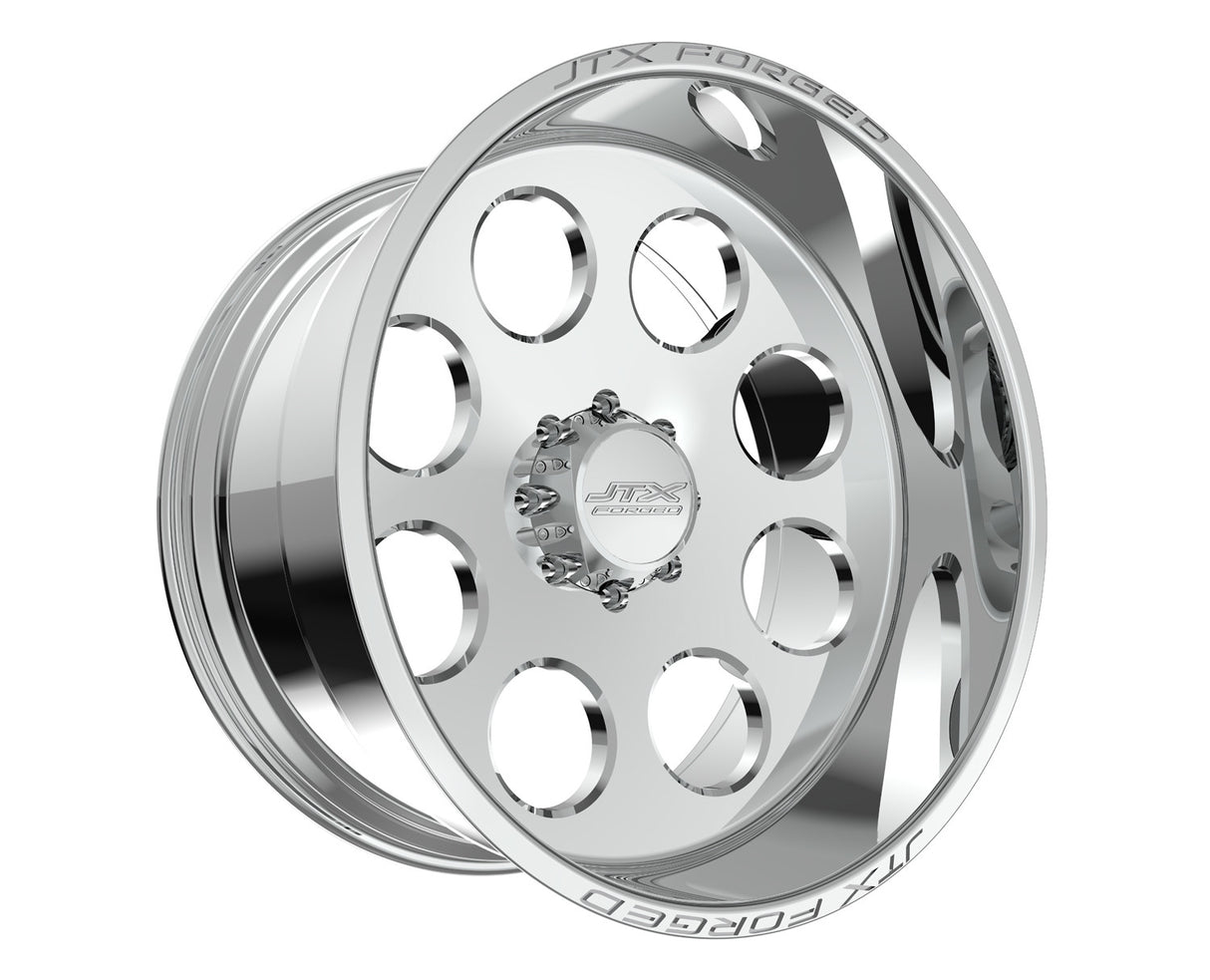 JTX Forged Crater Polished 24-Inch Concave Wheel