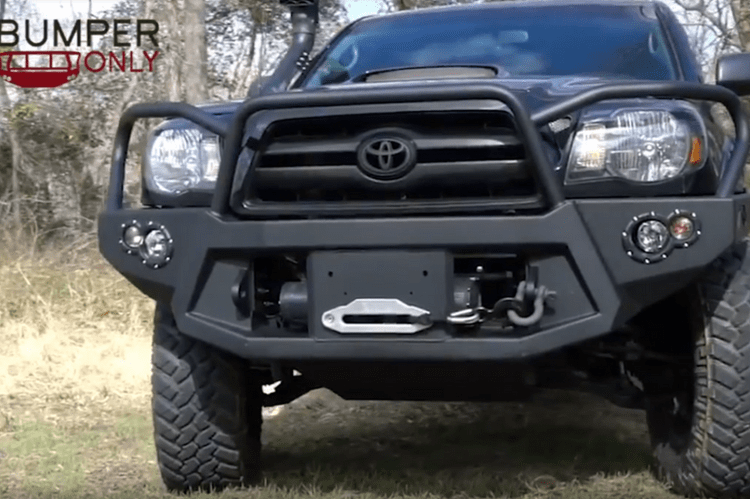 Fab Fours TT16-D3652-1 Toyota Tacoma 2016-2023 Vengeance Front Bumper with Pre-Runner Guard