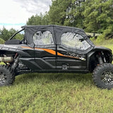 Falcon Ridge KAW-KRX4-SDK01-Z Kawasaki Teryx KRX 4 soft doors - alternate angle
