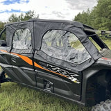 Falcon Ridge KAW-KRX4-SDK01-Z Kawasaki Teryx KRX 4 soft doors - zippered window detail