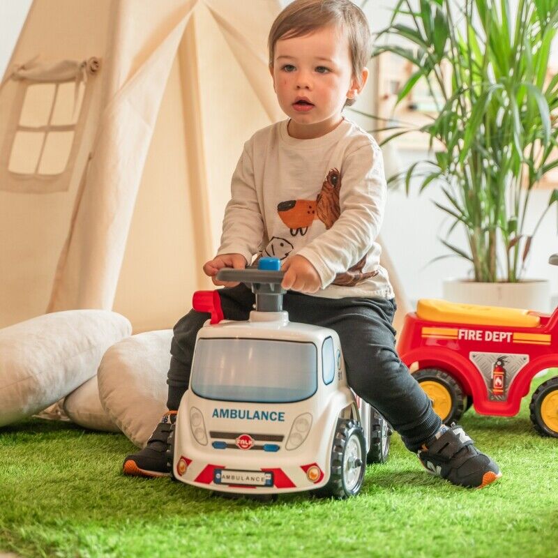 FALK Car Ambulance with Horn for 1 Year Olds