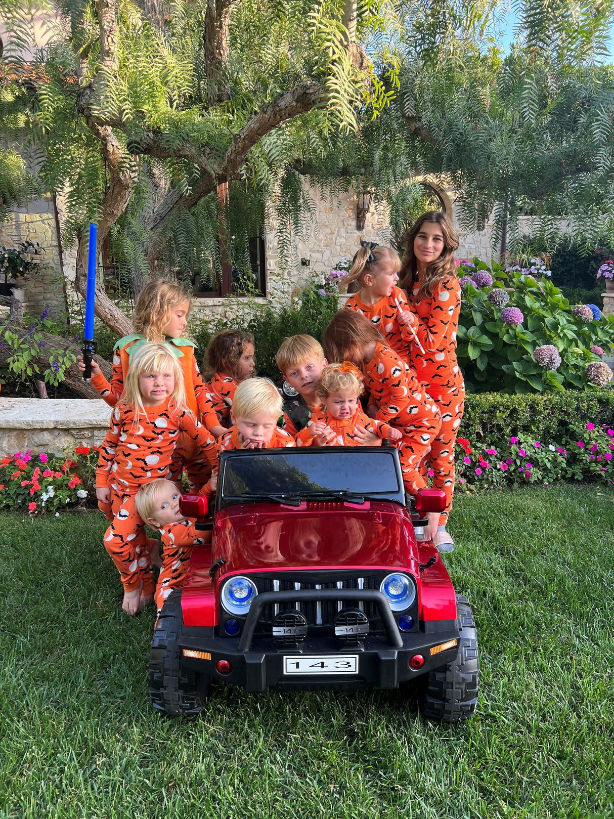 2 Seater 24 Volt 4x4 Electric Ride On Jeep Style Rubber Tires Fully Loaded Truck ATV UTV For Kids W/Magic Cars® Wireless Parental Control MagicCars