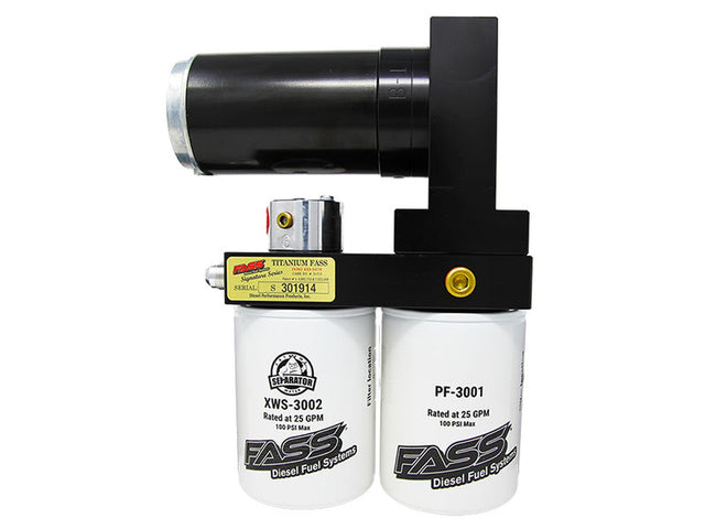 FASS TSD02100G Titanium Signature Series Diesel Fuel Pump, 100gph, 1989-1993 Dodge Ram 5.9L Cummins FASS Diesel Fuel Systems