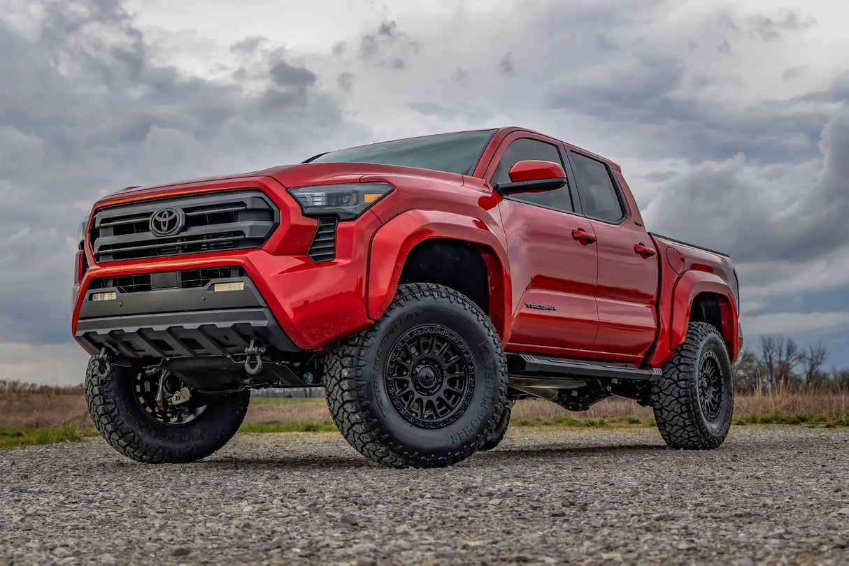 Rough Country HD2 Aluminum Running Boards Double Cab Toyota Tacoma 2WD 4WD 2024-2026 SRB202485