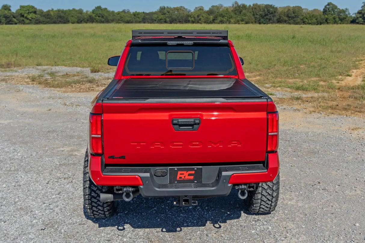 Rough Country Hard Roll Up Bed Cover Toyota Tacoma 2WD/4WD 2024-2026 50415551-config
