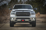 Rough Country LED Fog Light Kit Amber DRL Ram 1500 2019-2024