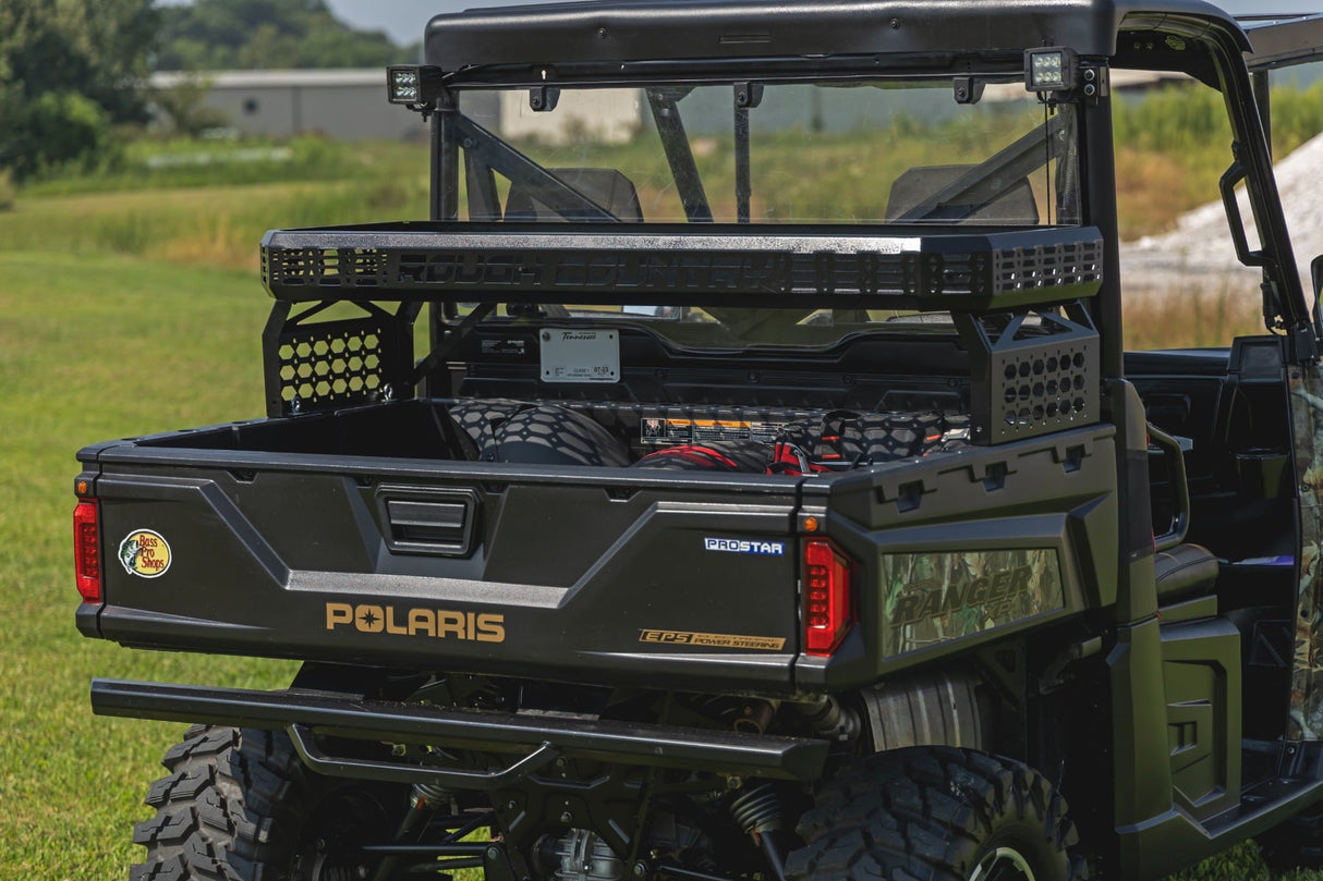 Rough Country Over Bed Cargo Rack for Can-Am Defender Polaris Ranger