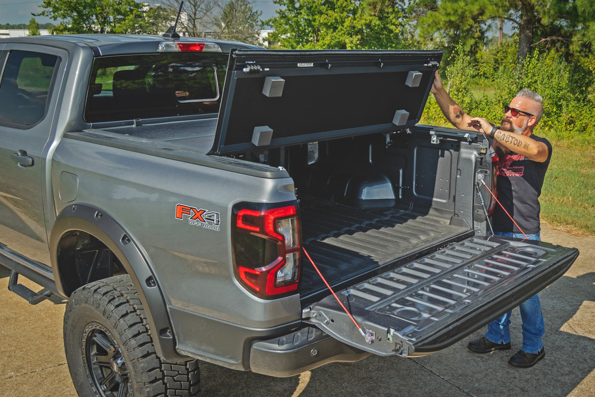 Rough Country Hard Low Profile Bed Cover 5ft for 2024-2025 Ford Ranger