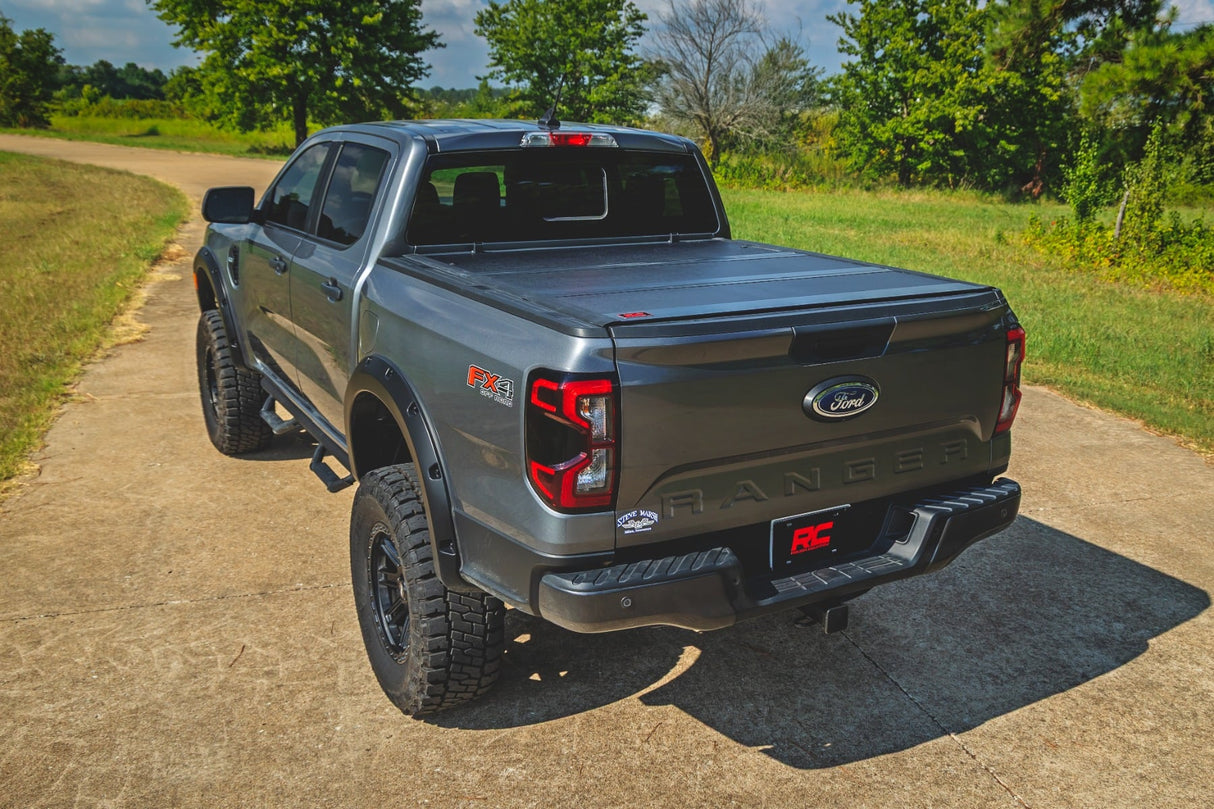 Rough Country Hard Low Profile Bed Cover 5ft for 2024-2025 Ford Ranger