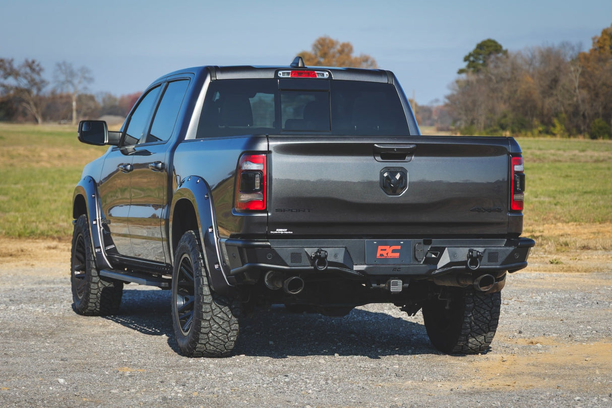 Rough Country Tubular Rear Bumper Ram 1500 2019-2024