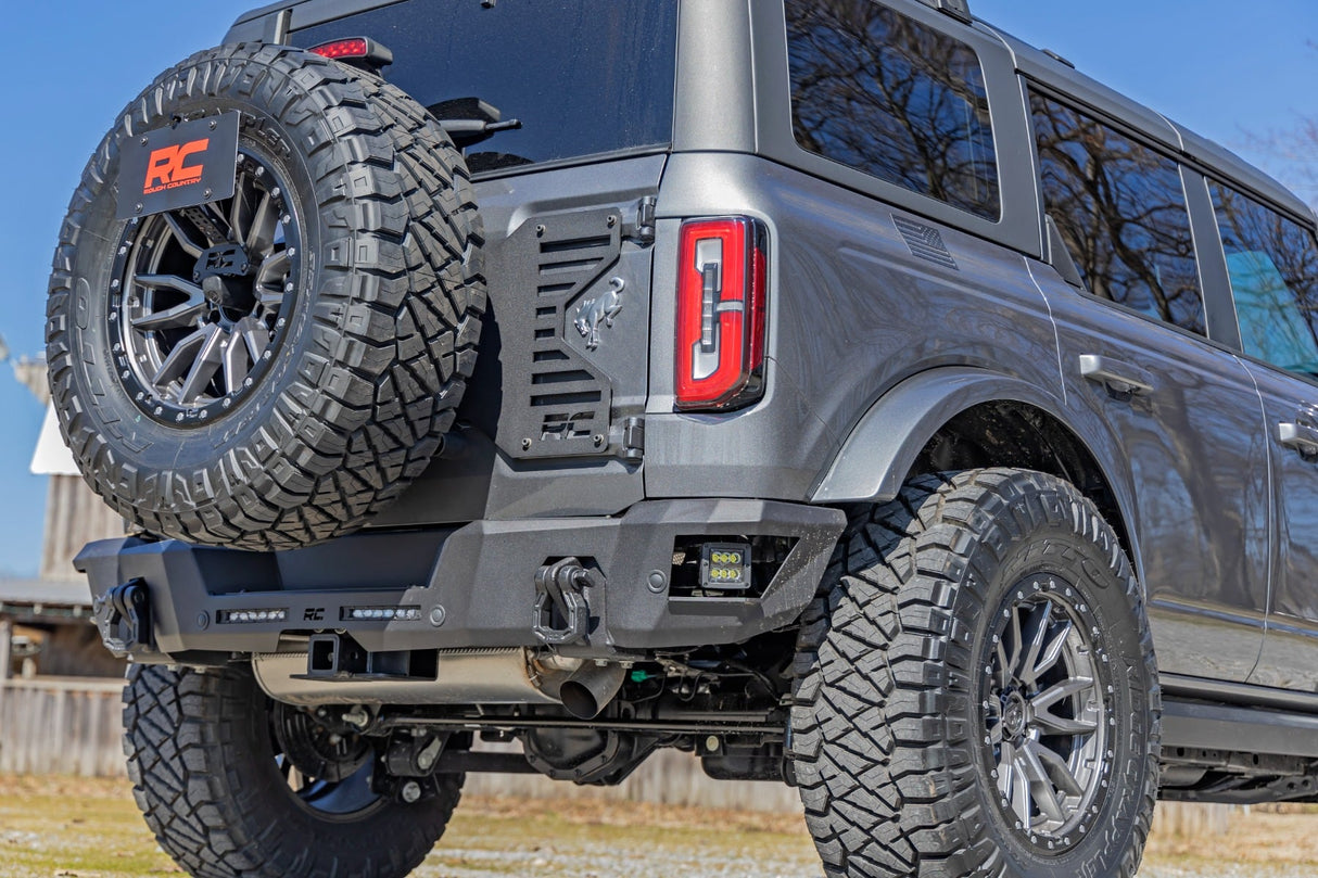 Rough Country Rear FAB Bumper Ford Bronco 4WD 2021-2026 51090