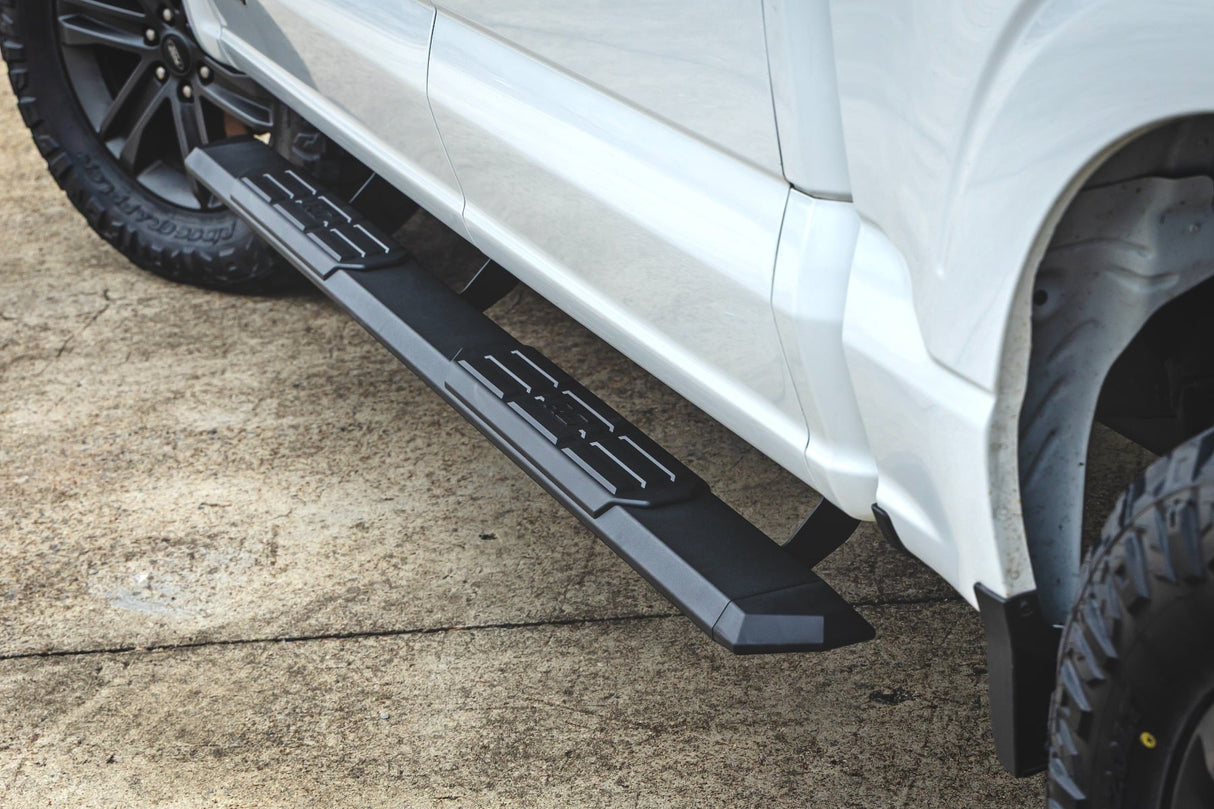 Rough Country TR2 Aluminum Running Boards for Ford F-150, Super Duty