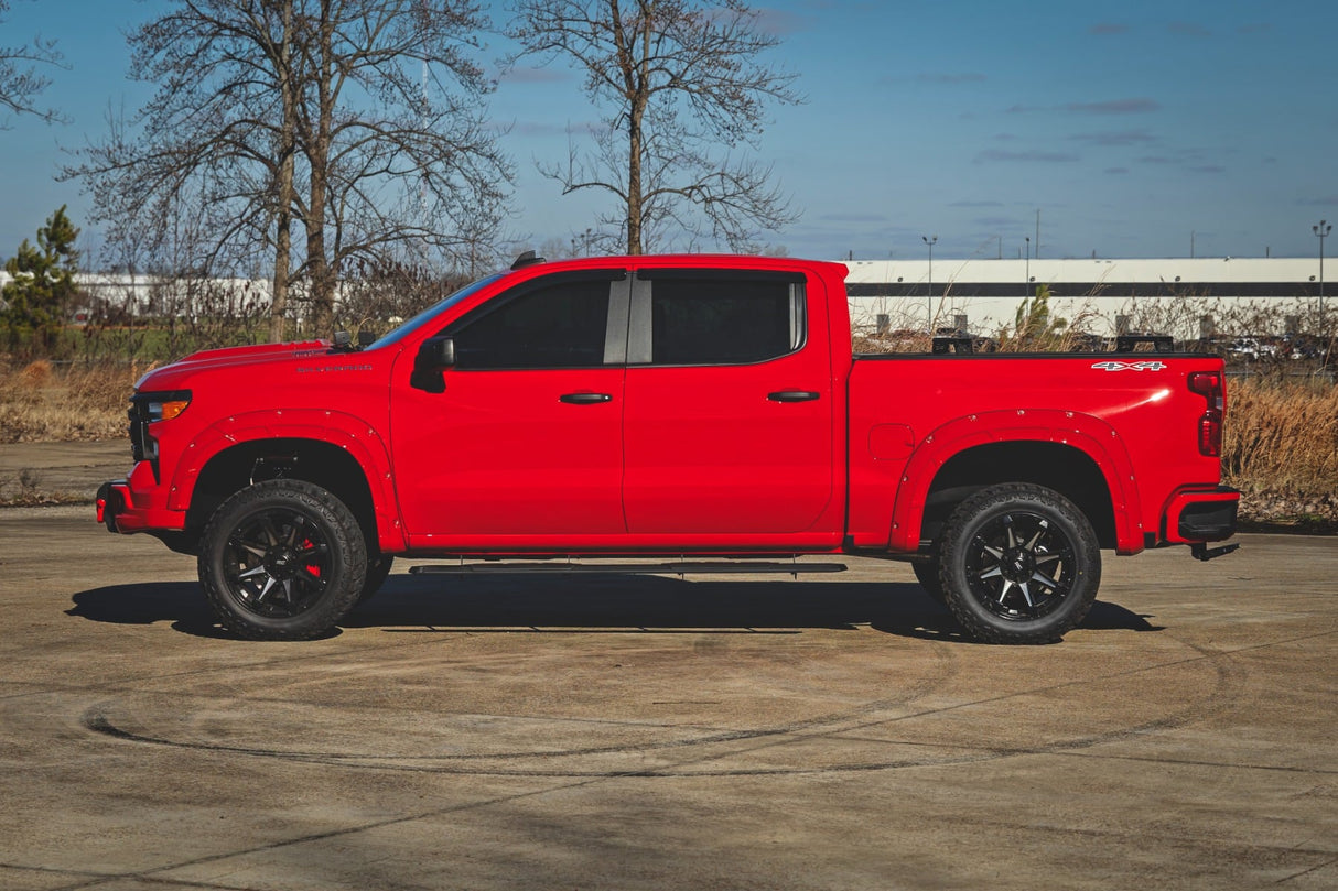 Rough Country TR2 Aluminum Running Boards for Chevy GMC Trucks