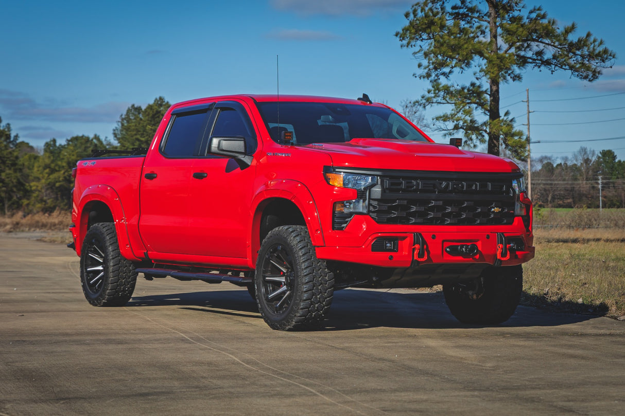 Rough Country TR2 Aluminum Running Boards for Chevy GMC Trucks