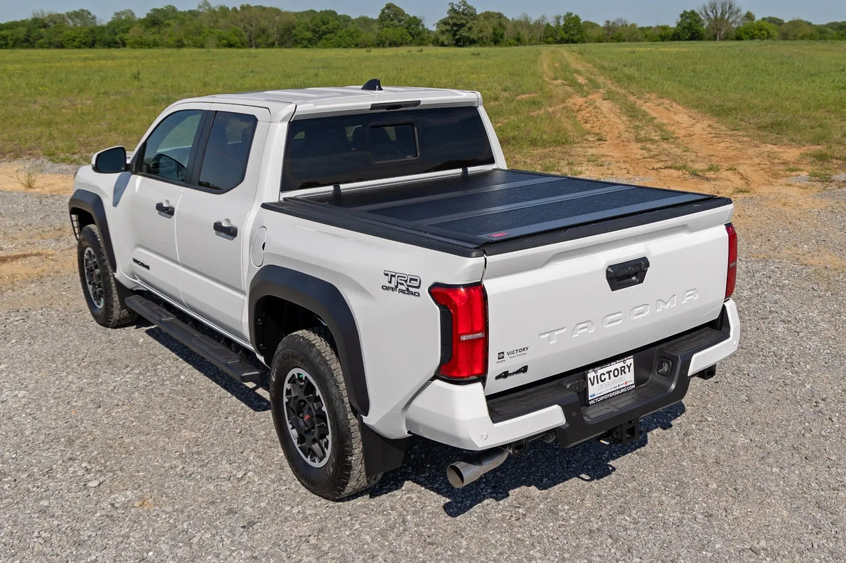 Rough Country Hard Low Profile Bed Cover Toyota Tacoma 2WD/4WD 2024-2026 47415551B-config