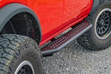 Rough Country OV2 Running Boards Side Step Bars 4-Door Ford Bronco 4WD 2021-2026 14007