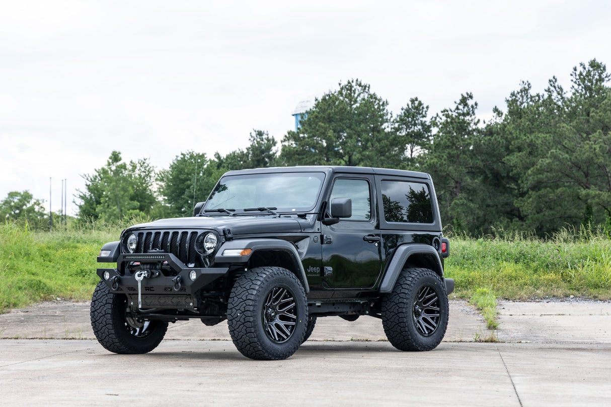 Rough Country 95 Series Wheel 20x10 Gloss Black 5x5.0 Bolt Pattern