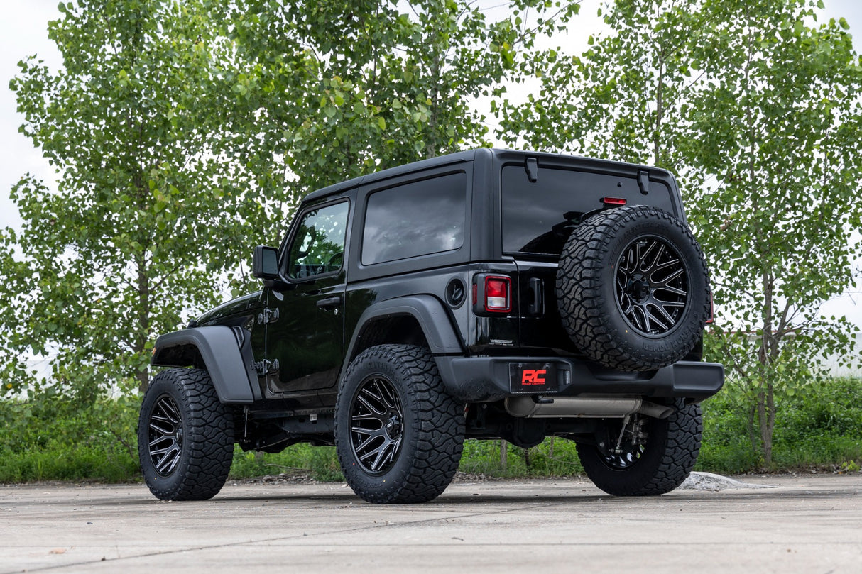 Rough Country 95 Series Wheel 20x10 Gloss Black 5x5.0 Bolt Pattern