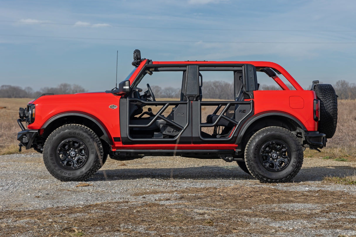 Rough Country Tubular Doors 4-Door Ford Bronco 4WD 2021-2026 10658