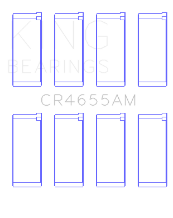 King Engine Bearings Hyundai G4Ed/G4Ae/G4Ek/G4Fk (Size +0.25mm) Connecting Rod Bearing Set