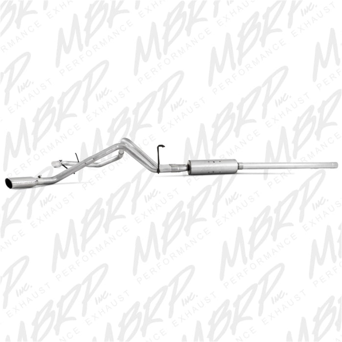 MBRP 2006-2008 Dodge Ram Hemi 1500 5.7L SC/CC-SB Cat Back Dual Split Side