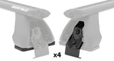 Rhino-Rack 07-21 Toyota Tundra 4 Door Pick Up Vortex 2500 2 Bar Roof Rack - Black