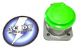 Hubbell HBLNCGN Single Pole Connector, Non-Met Cover, GREEN Camlock series 16 Hubbell