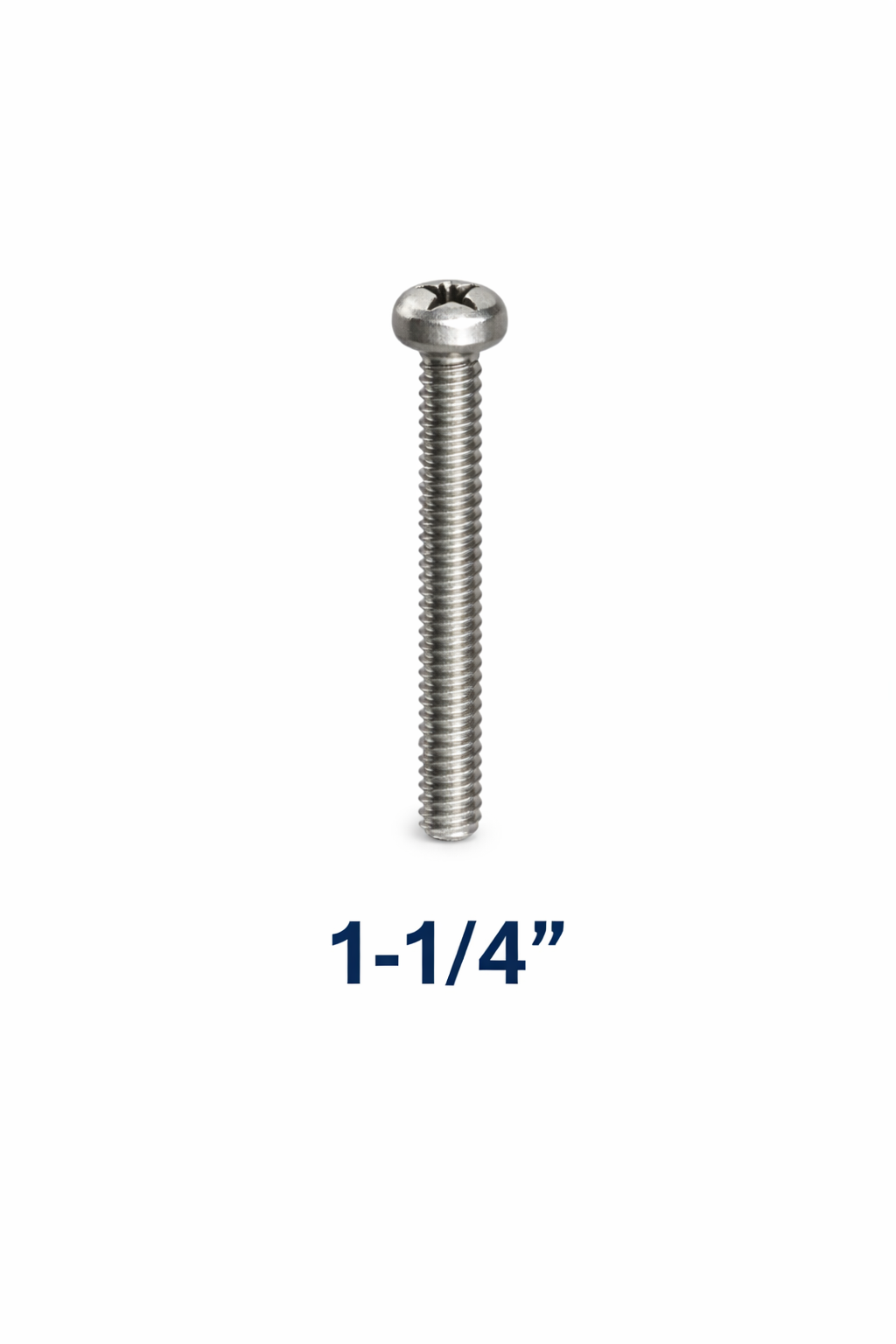 #6-32#8-32 Phillips Pan Head Machine Screws, 304 Stainless Steel – Electrical Wall Plate & Switch Mounting Screws TekShack