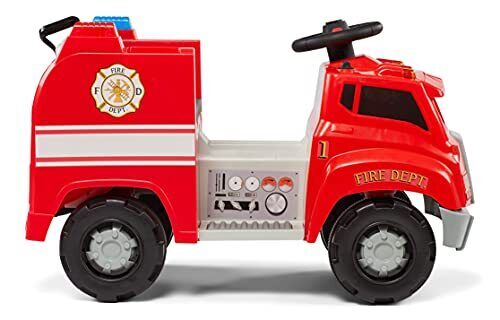 Fire Up Your Child's Imagination with the Real Rigs Toddler Fire Truck Ride On Toy - Perfect for Ages 1.5-4 Years!